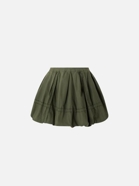 PINKO BALLOON MINI SKIRT IN COTTON