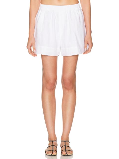 AEXAE Linen Waistband Short