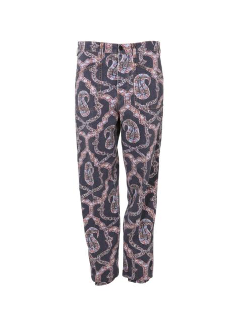 Etro paisley-pattern trousers