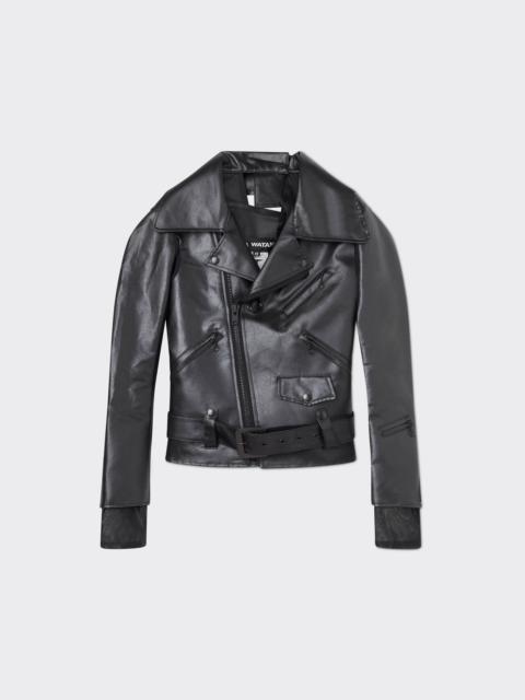 Junya Watanabe Faux Leather Biker Jacket