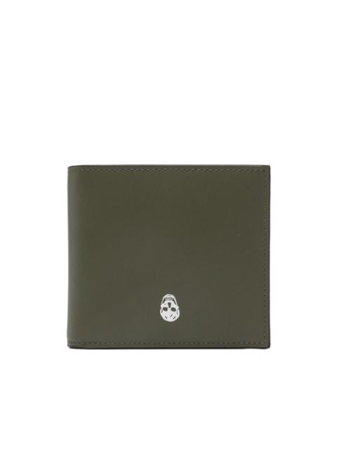 Alexander McQueen skull-plaque bi-fold wallet