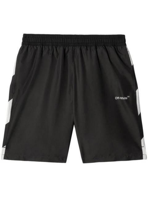Off-White Diag Surfer Swimshorts