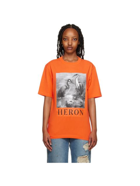 Orange 'Heron' T-Shirt