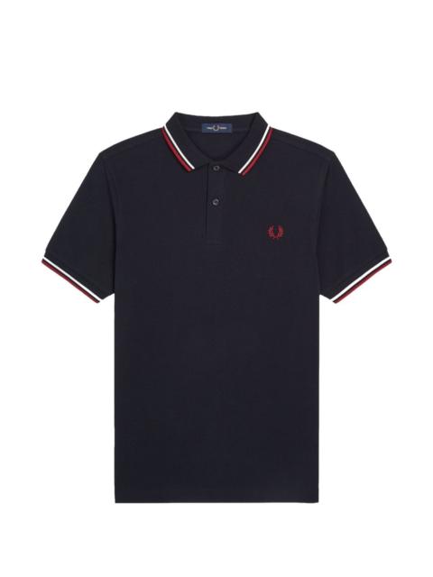 Fred Perry logo-embroidered polo shirt