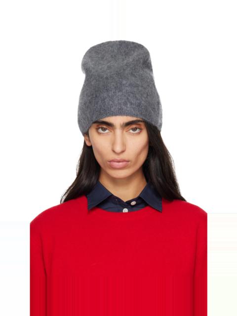 Loulou de Saison Gray Yana Wool Blend Beanie