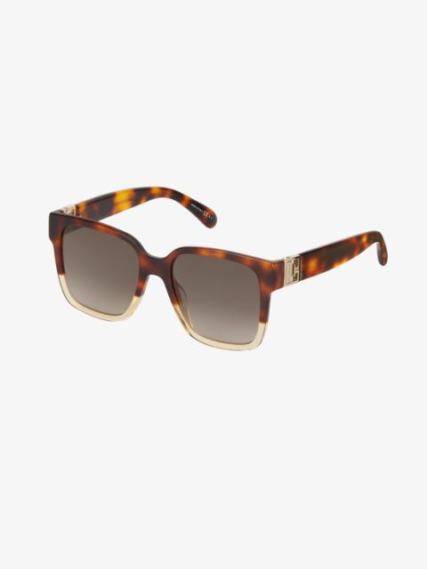 Givenchy Two tone GV3 square sunglasses in acetate