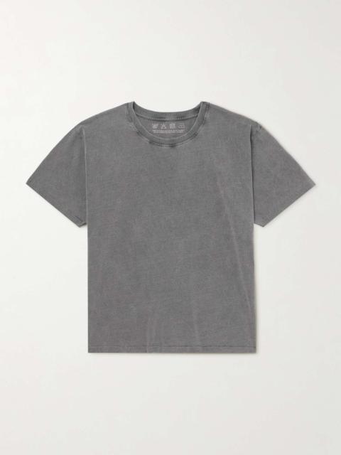 SAINT M×××××× + FORSOMEONE Saint Printed Distressed Cotton SAINT M×××××× + FORSOMEONE Saint Printed Distressed Cotton