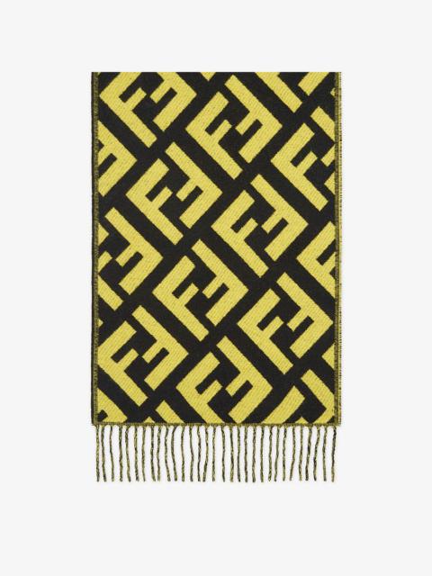 FENDI Multicolor cashmere scarf