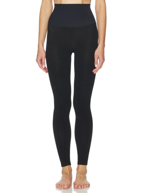 commando Fleece Lined Opaque Footless Tights