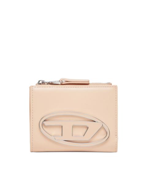 Diesel 1DR logo-plaque zip wallet