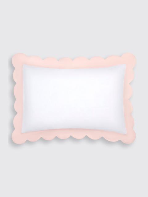 EMILIA WICKSTEAD Napoli Pillow Slip in White & Dalia Linen