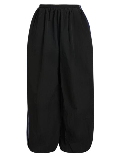 RONNY KOBO Women's Soren Oversized Track Pants - Black Navy