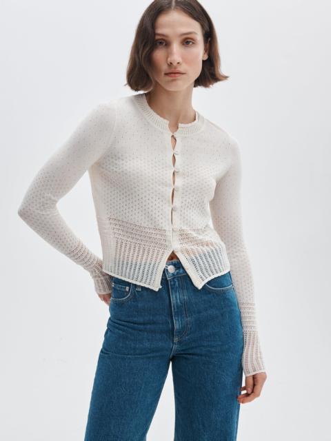 rag & bone Michelle Pointelle Cardigan