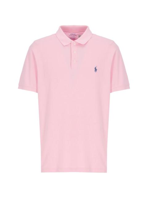 Polo Ralph Lauren embroidered-logo cotton polo shirt