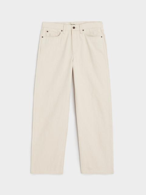 TODD SNYDER Relaxed Lightweight Japanese Selvedge Jean in Canvas