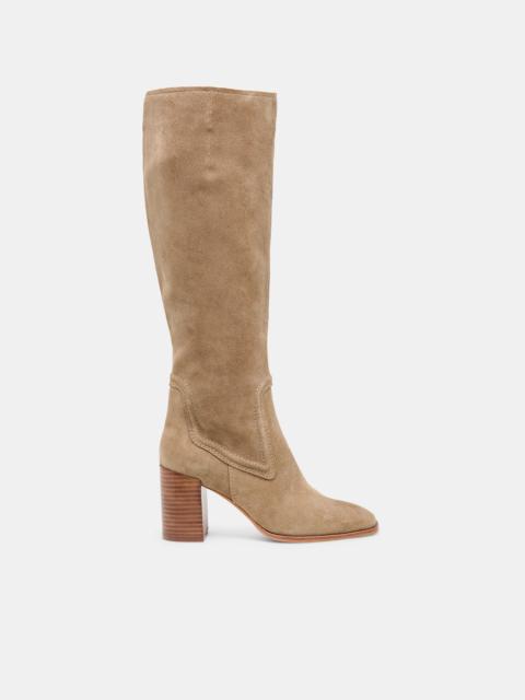dolce vita FUEGO BOOTS TAUPE SUEDE