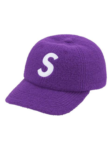 Supreme Supreme Boiled Wool S Logo 6-Panel 'Purple White' SUP-FW22-1038