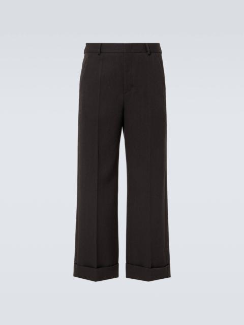 Valentino Virgin wool straight pants