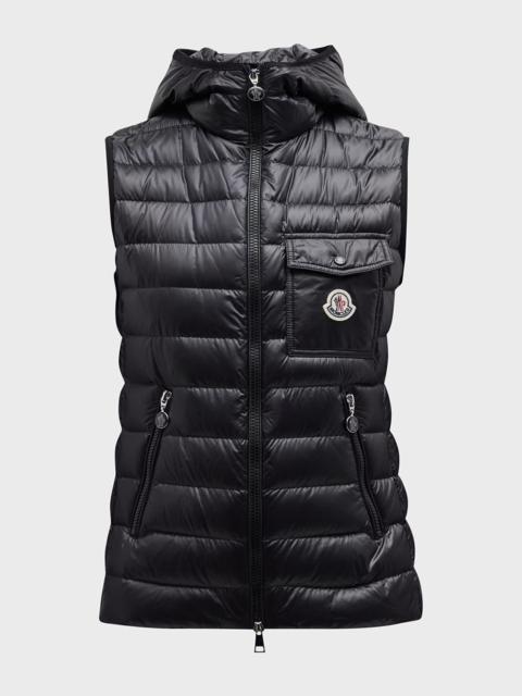 Moncler Glygos Hooded Puffer Vest