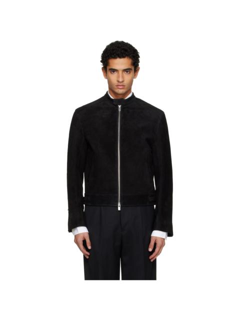 Tonywack Black Suede Racer Jacket