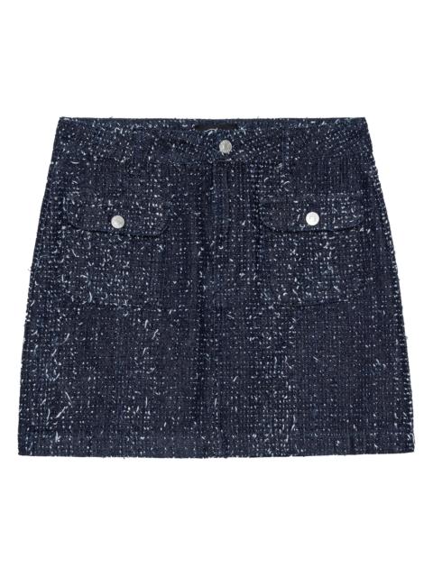 Rails Women's Abbot Denim Tweed Miniskirt - Denim Tweed