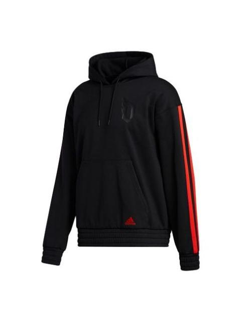 adidas Men's adidas Basketball Sports Black Pullover GL7100