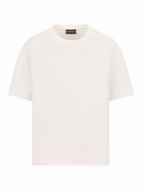 Super-lightweight technical-seersucker T-shirt