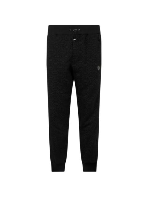 PHILIPP PLEIN monogram jogger trousers