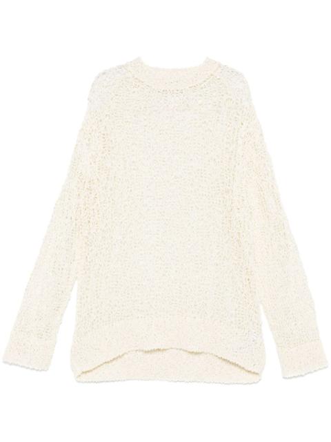 Jil Sander open-knit sweater