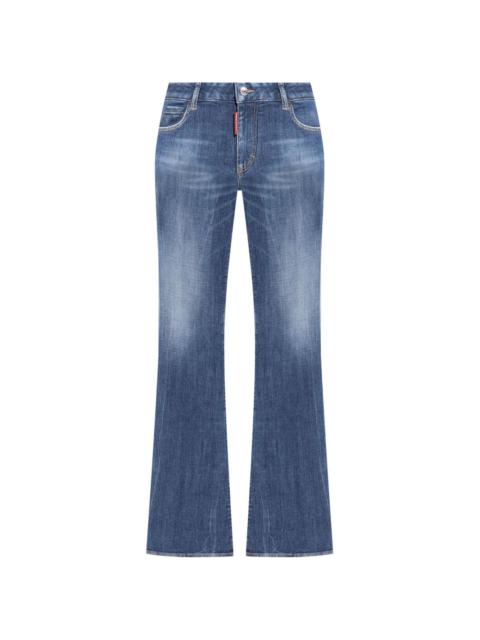 DSQUARED2 mid-rise flared jeans