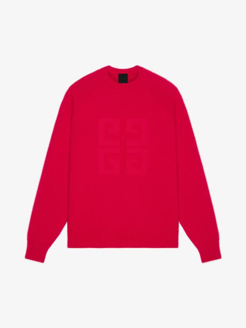 Givenchy 4G SWEATER IN CURLY CASHMERE AND SILK