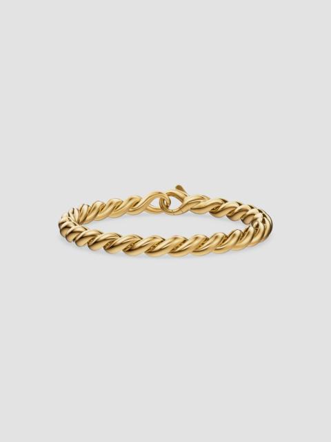 DAVID YURMAN Women's Sculpted Cable Chain Bracelet in 18K Yellow Gold, 5.7MM - Gold