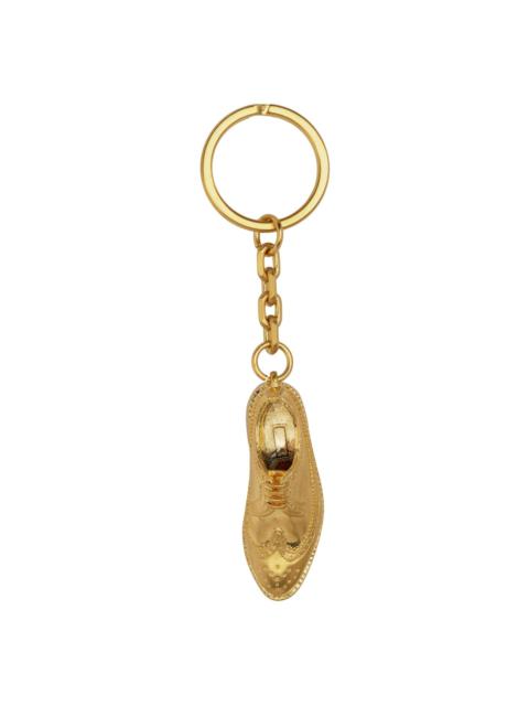 Thom Browne Gold 3D Longwing Keychain