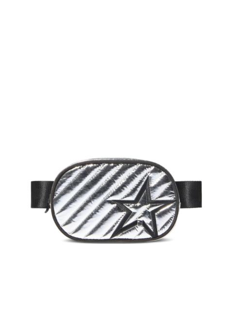 PERFECT MOMENT star-motif quilted mini belt bag