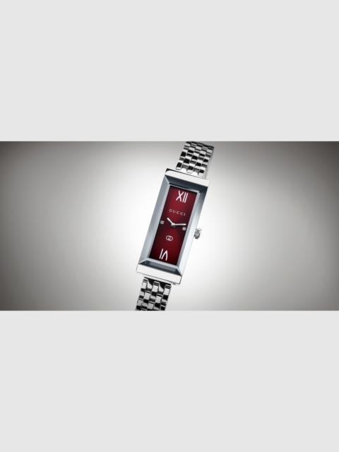 GUCCI G-Frame watch, 14x34mm