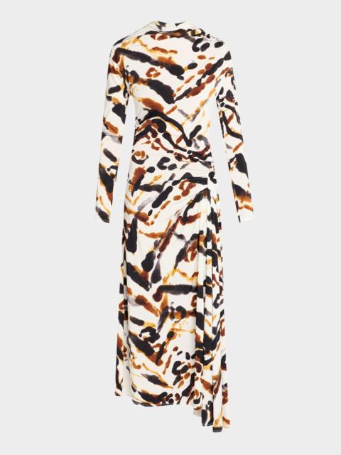 A.L.C. Lia Long-Sleeve Maxi Dress