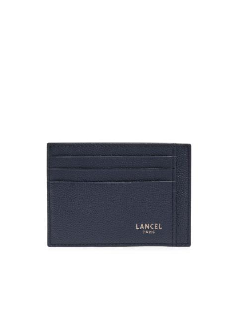LANCEL Leon textured-leather cardholder