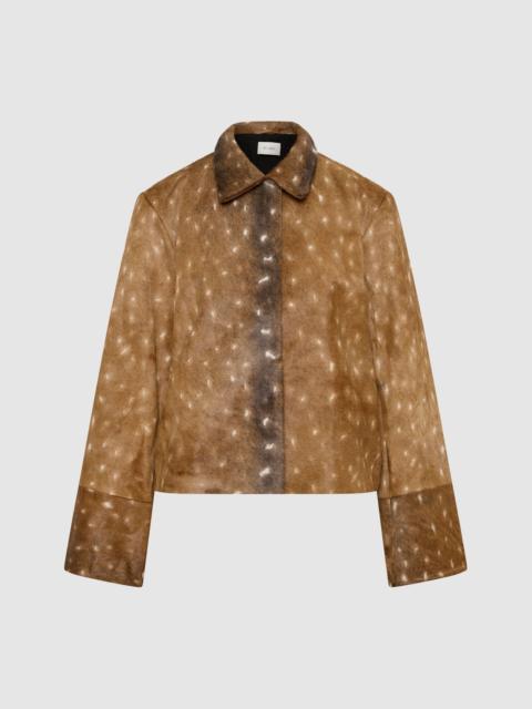 ST. AGNI Fawn Minimal Jacket - Almond