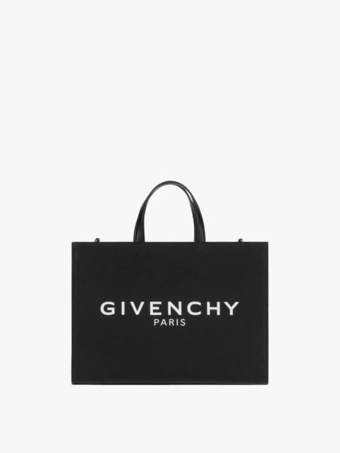 Givenchy MEDIUM G-TOTE SHOPPING BAG IN CANVAS