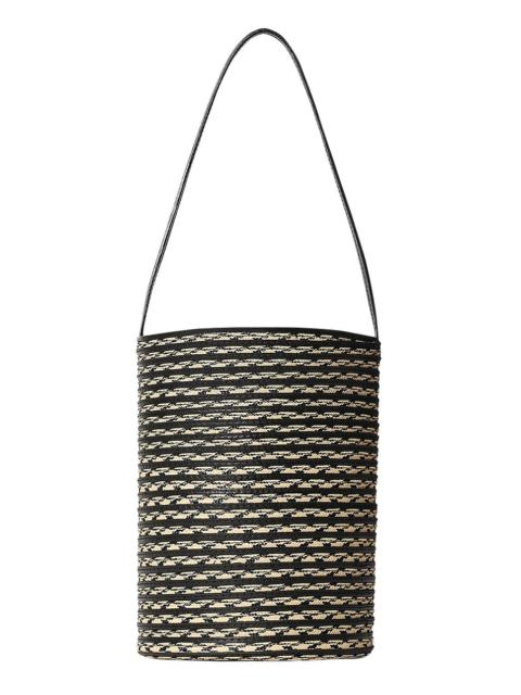 The Row Beau Raffia North South Small Tote Bag
