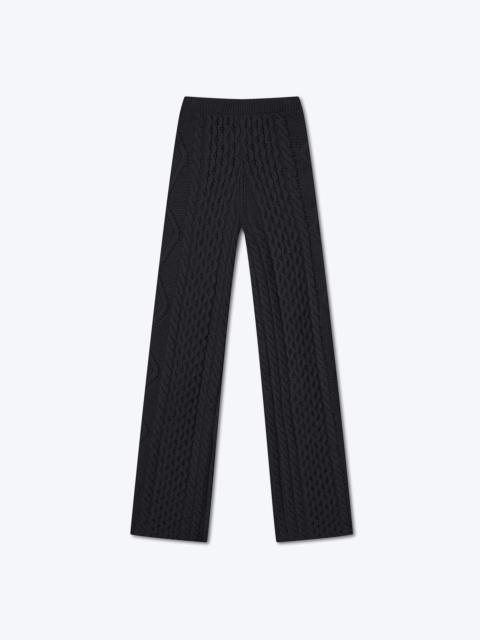 Nanushka RUFA - Cashmere merino blend pants - Charcoal
