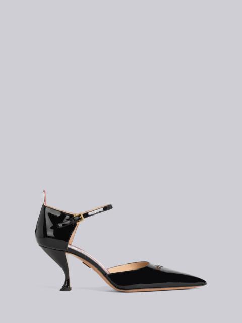 Thom Browne Soft Patent Curved Heel D'orsay Pump