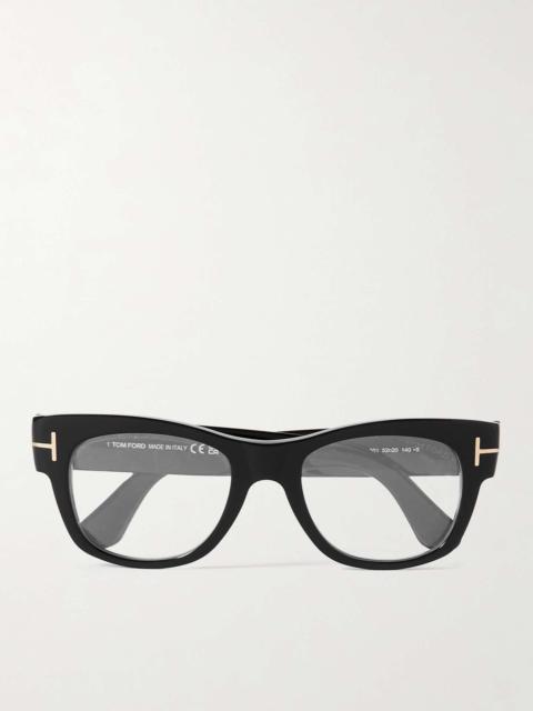 TOM FORD D-Frame Acetate Blue Light-Blocking Optical Glasses
