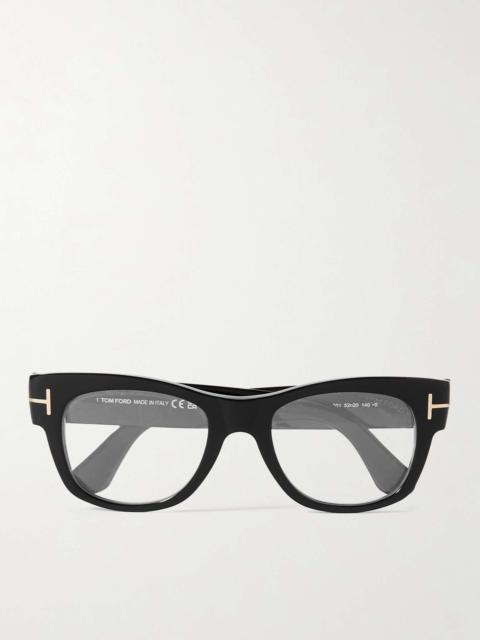 D-Frame Acetate Blue Light-Blocking Optical Glasses