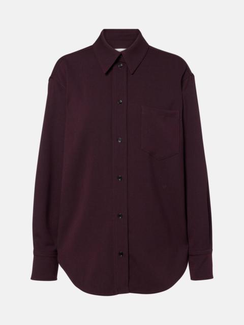Victoria Beckham Satin pajama shirt
