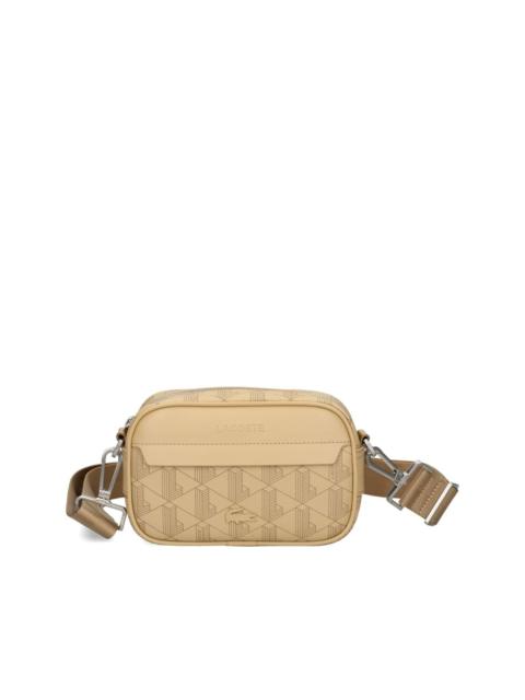 LACOSTE mini logo-print crossbody bag