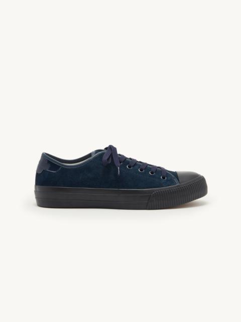 Sandro Split leater low-top sneakers