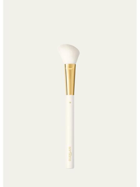 GUERLAIN No 14 Blush & Highlighter Face Brush