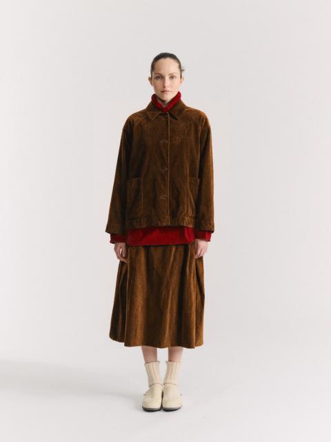 CASEY/CASEY DRAYS TRAVAIL JACKET - H CORD - TAN