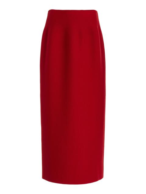 Wolff Wool Skirt red